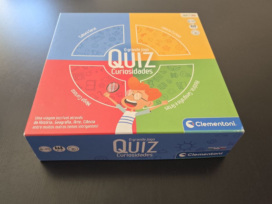 Jogo Quiz Curiosidades – Clementoni