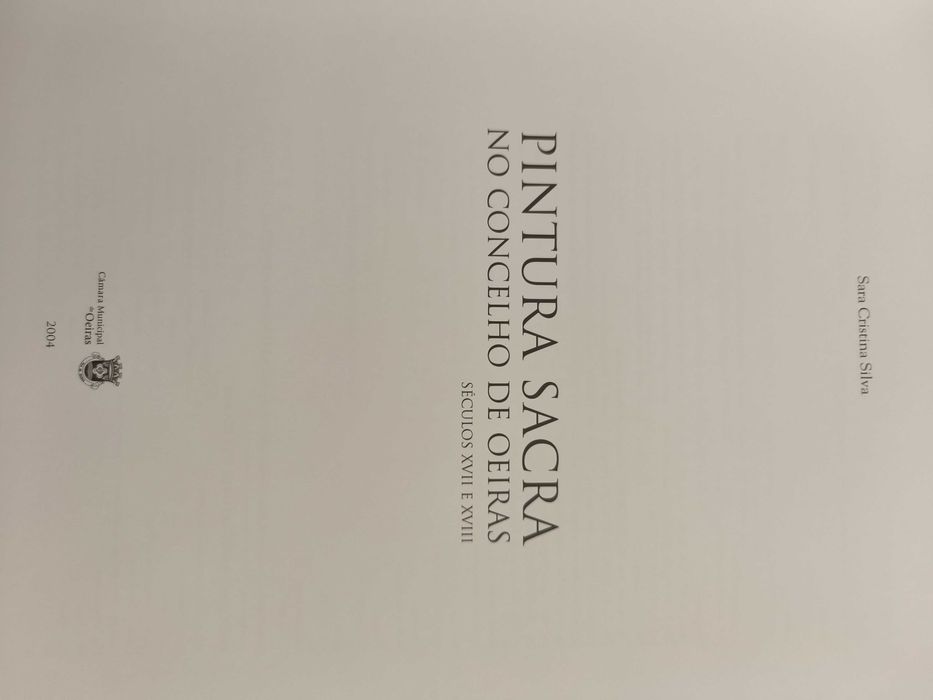 Pintura Sacra no Concelho de Oeiras - Séculos XVII e XVIII