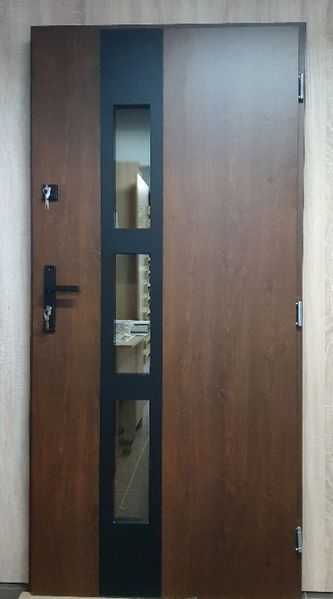Drzwi zewnętrzne 80, 90 model "AFRYKA 2" NOWE SZYBKA DOSTAWA