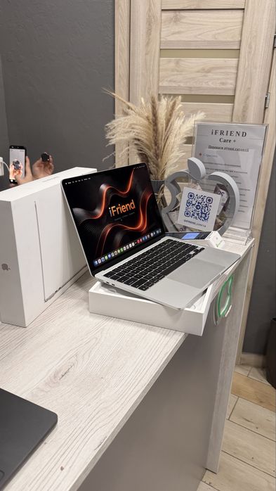 New/Open Apple MacBook Air 13“ Midnight/Silver M4 16/256 2025рік