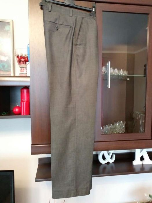 Garnitur męski szary