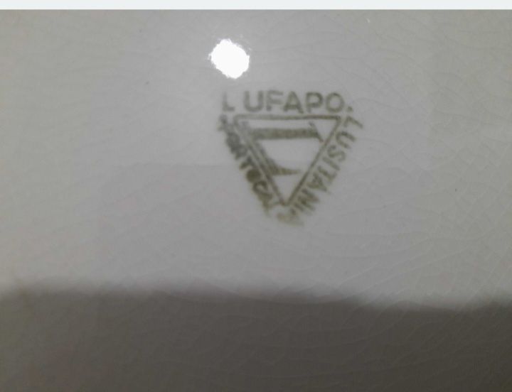 Lote pratos antigos da Lufapo Lusitânia