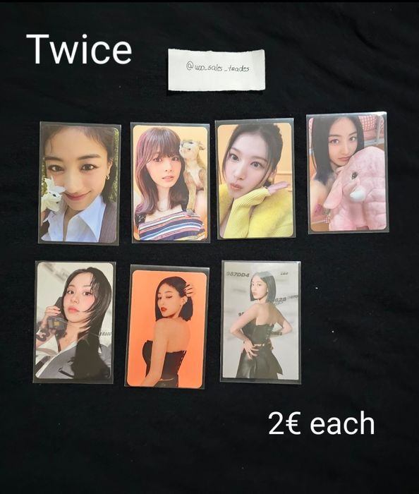 Kpop photocards - venda urgente