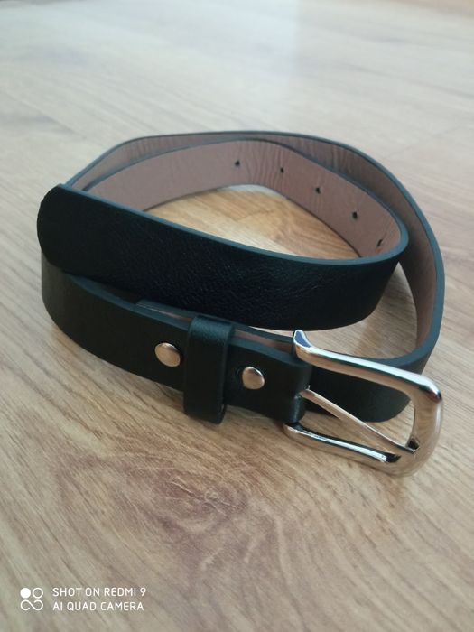 Pasek czarny 95 cm stan bardzo dobry