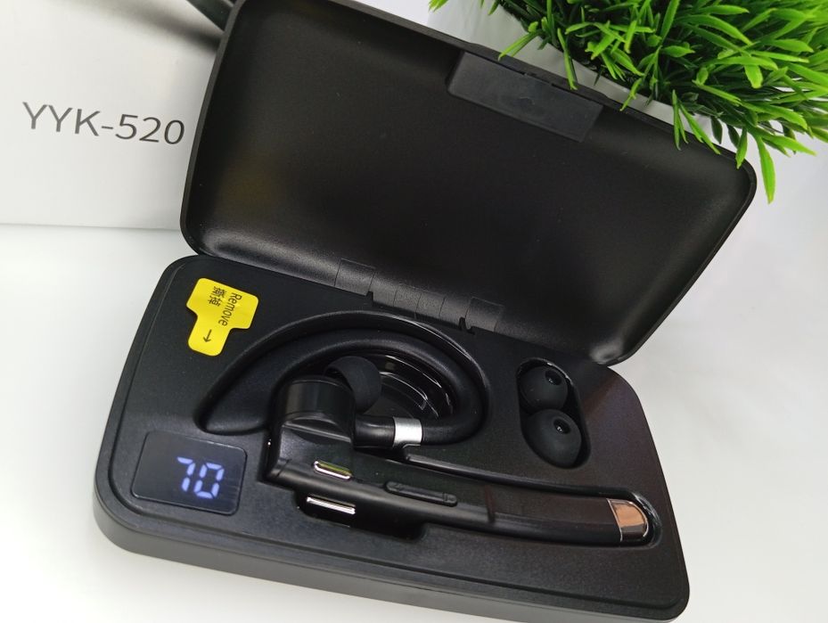 ‼️Гарнітура Bluetooth YYK-520 блютуз гарнитуры Навушник в одне ухо‼️