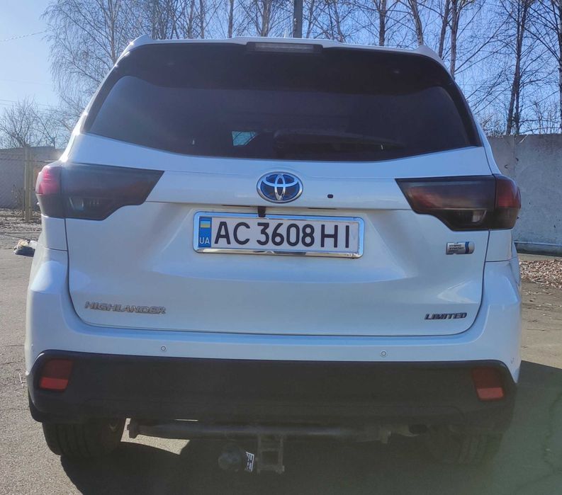 Toyota Highlander Limited 2016 hybrid