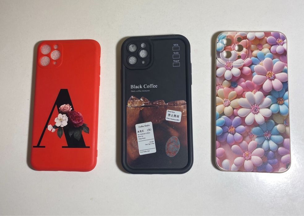 3 чехла на телефон iPhone 11 Pro Max