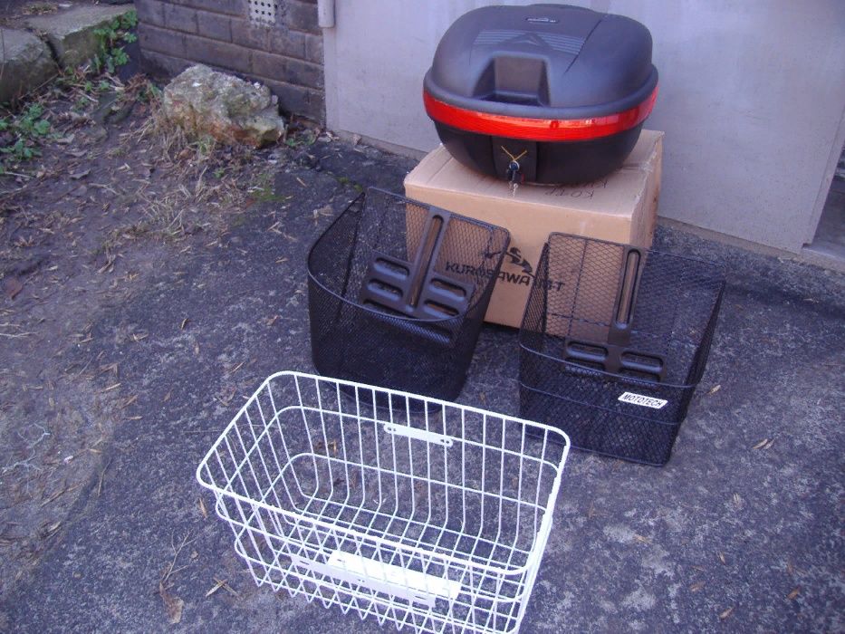 Кофр (багажник) Шлем на мопед/скутер/электровелосипед/электросамокат