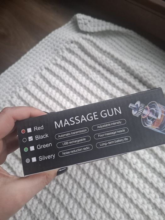 Nowy masażer mini z końcówkami