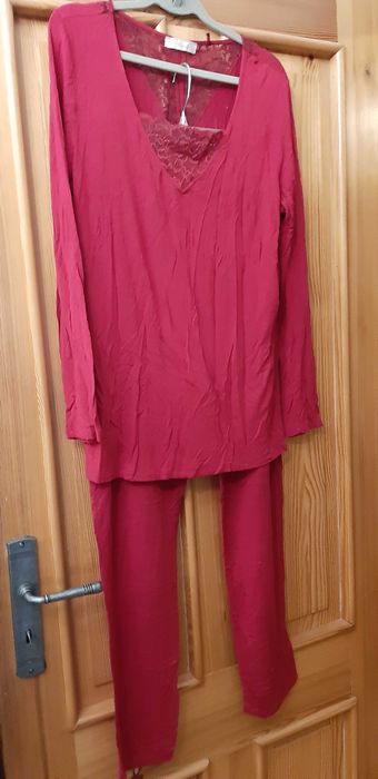 Piżama damska czerwona z modalu Triumph, M/L