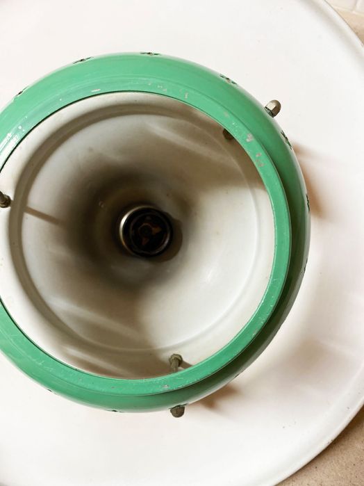 Candeeiro de teto metálico "vintage"