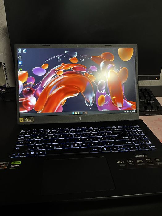 ПРОДАМ НОУТБУК 65 ТИСЯЧ, ТОРГ УМЕСТЕН Acar nitro v15  обмін теж можна
