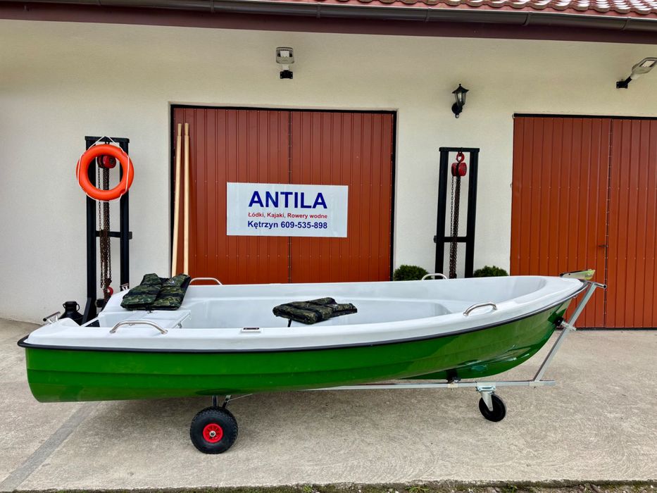 Delfin 360 Certyfikat CE Szeroka Łódka wędkarska Raty Transport Mazury
