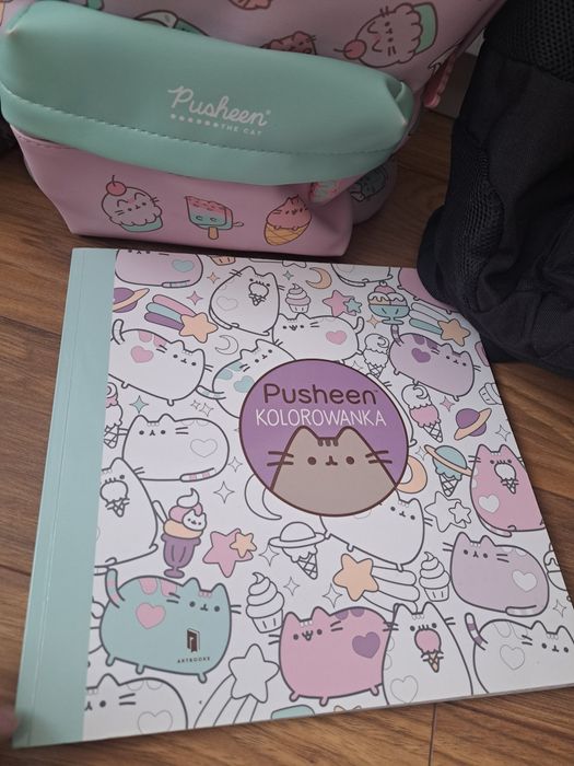 Zestaw pusheen  plecaki