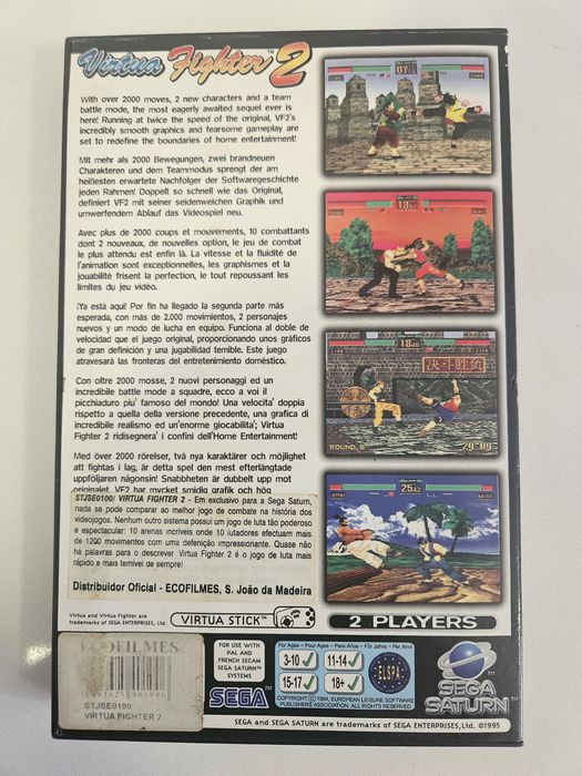 Vendo Virtua Fighter 2 para Sega Saturn