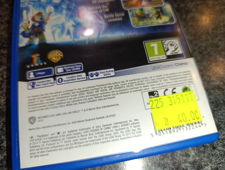 LEGO Chima Wyprawa Lavala PL PS Vita możliwa zamiana sklep