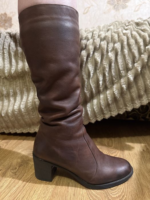 Шкіряні сапожки хорошої якості