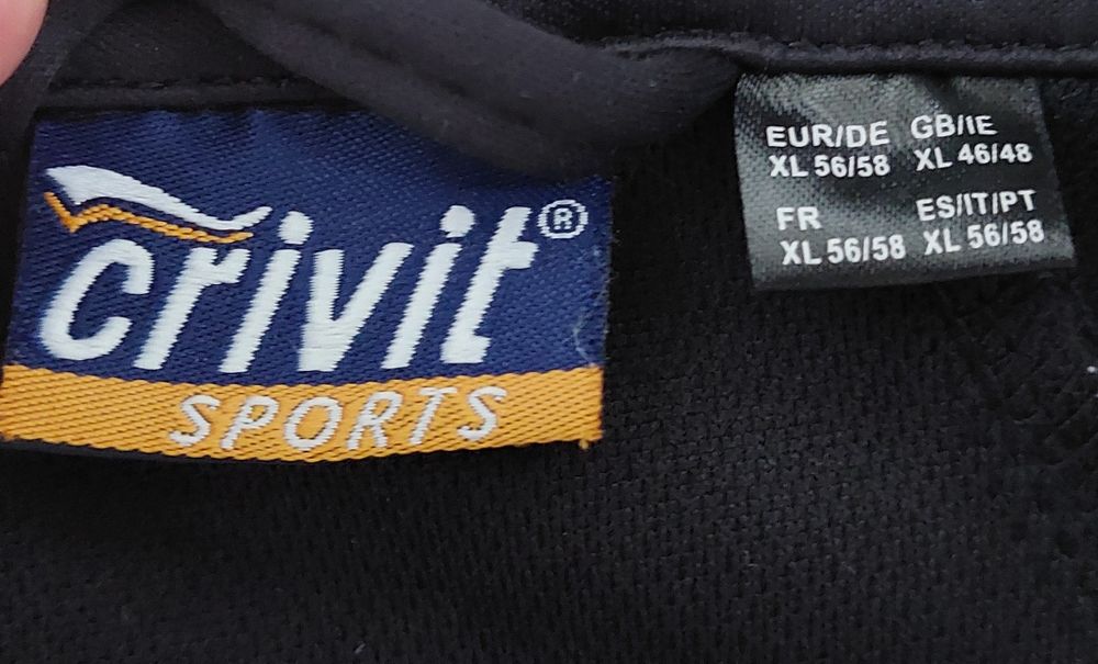Softshell męski rowerowy Crivit  XL
