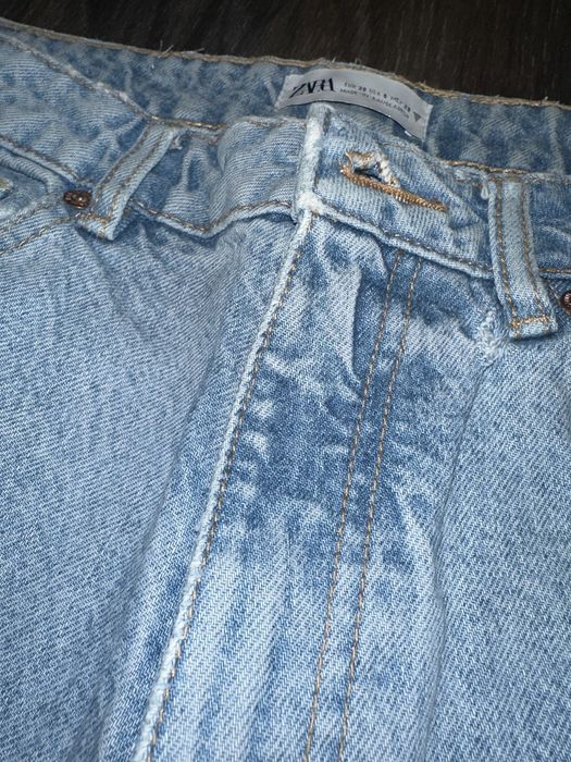 Піджак Zara жакет Zara голубі шоколад шкіряний бомбер