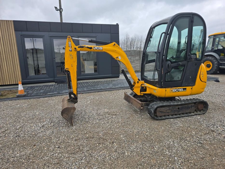 JCB  Koparka JCB 8018 - 2010 rok - cena: 46.000 bobcat cat yanmar kubota