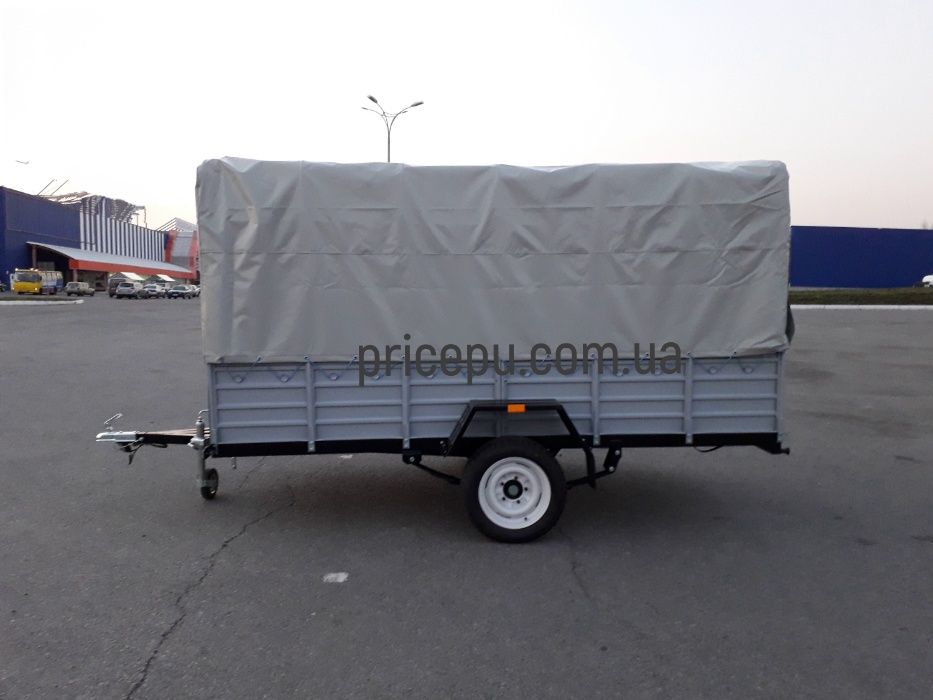 Двохосний Причіп в наявності Посилений Легковий причеп. Кремінь+КРД