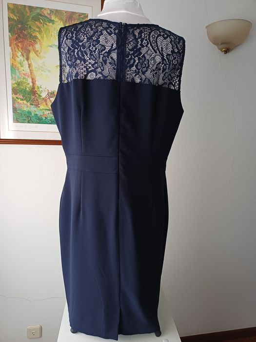 Vestido midi Lusiana