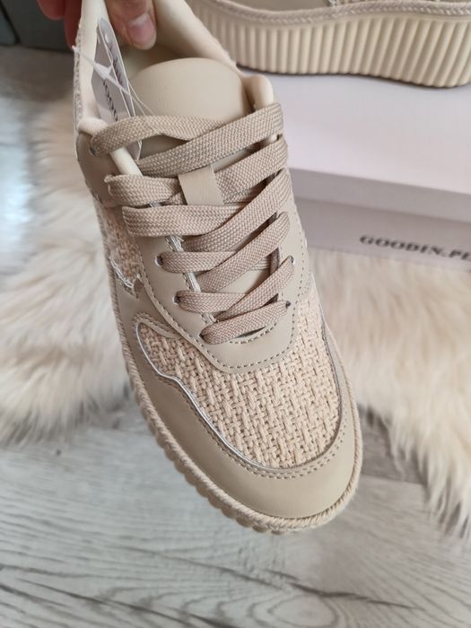 Buty Sneakersy Platforma Goodin Nowe rozmiar 38