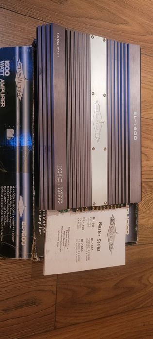 Wzmacniacz samochodowy car audio Stealth BL-1600 (1600W)