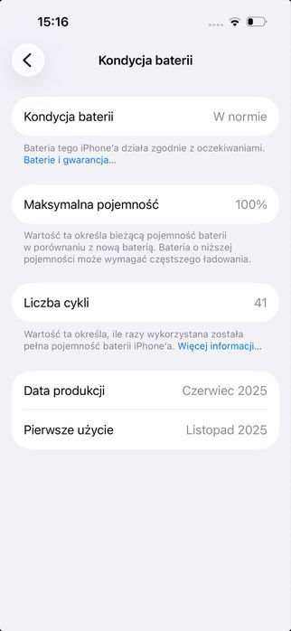 iPhone 15 – 128 GB – idealny stan