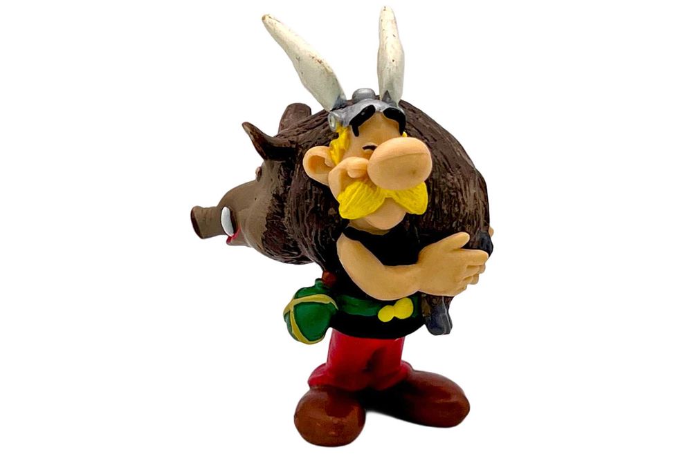 Astérix a Segurar um Javali 2002 Plastoy