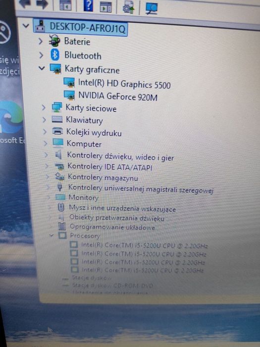Lenovo i5/8gb/128ssd/2 Gb video
