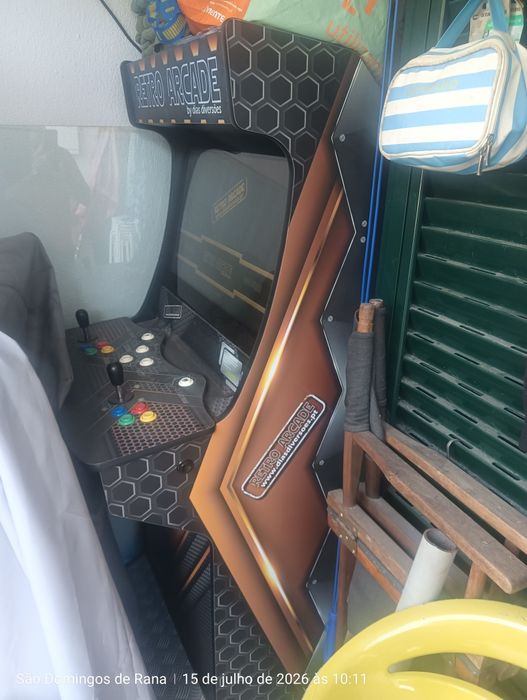 Retro Arcade maquina de jogos