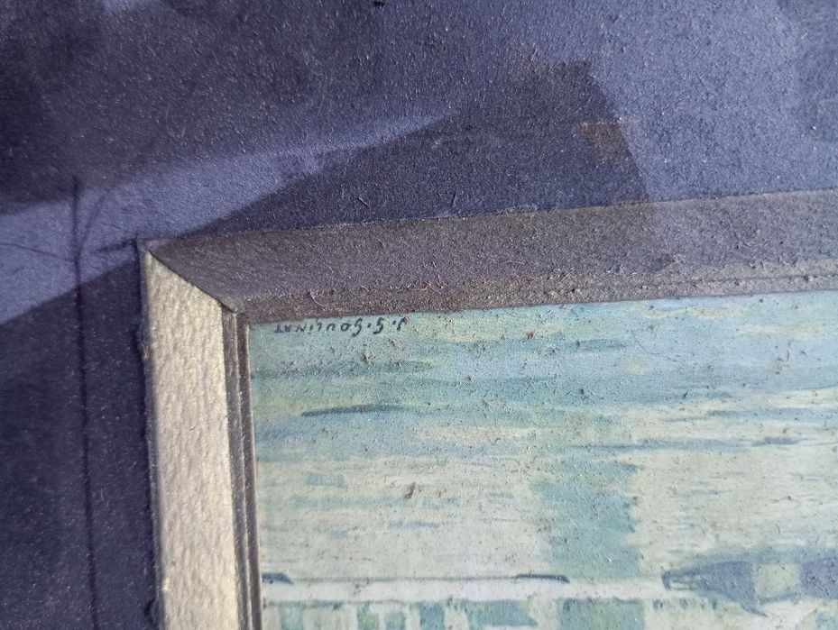 Komplet starych obrazów sygnowane