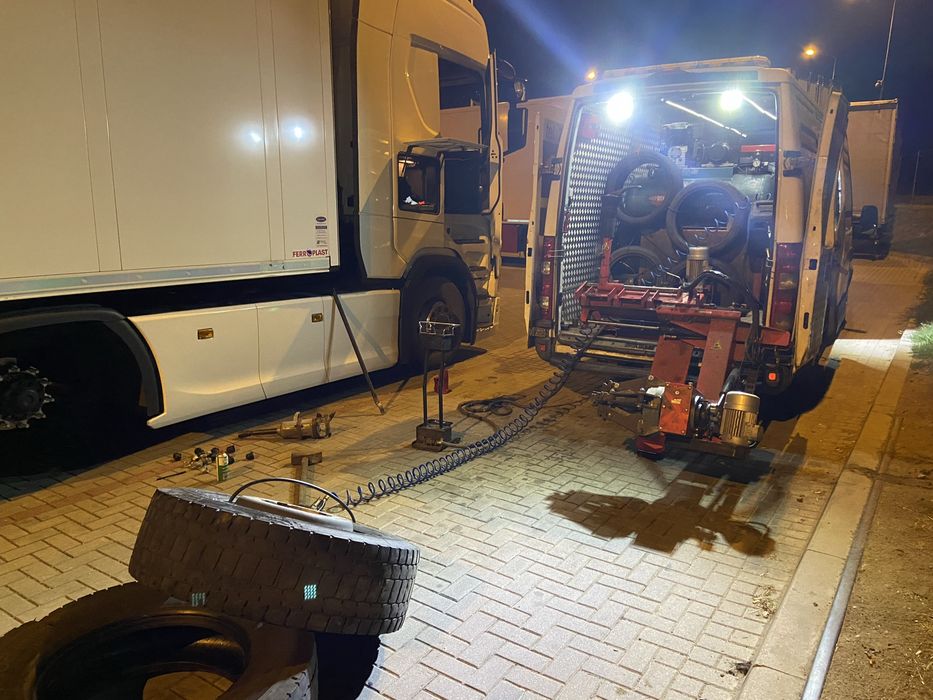 Wulkanizacja  mobilna pomoc drogowa 7/24h