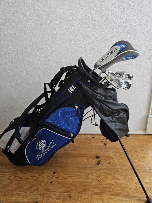Conjunto de golf Skymax para canhotos (left-handed) em estado praticamente novo.