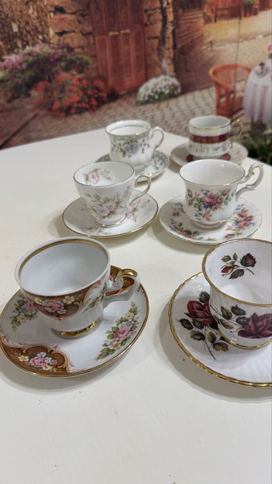 Чашки кофейные , фарфор , Англия