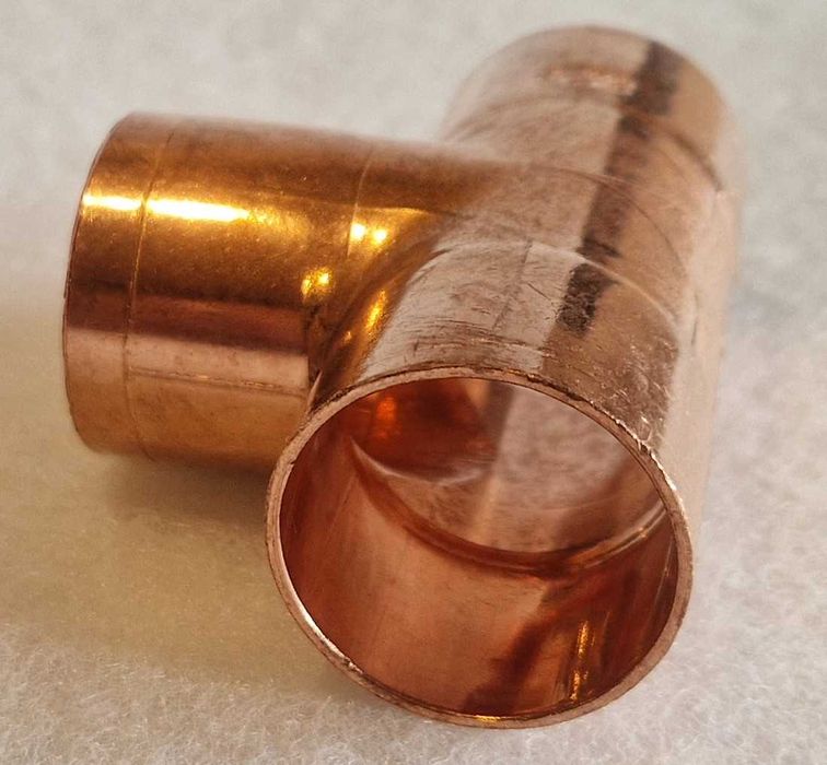 Trójnik miedź 28mm Viega 101022 Cu