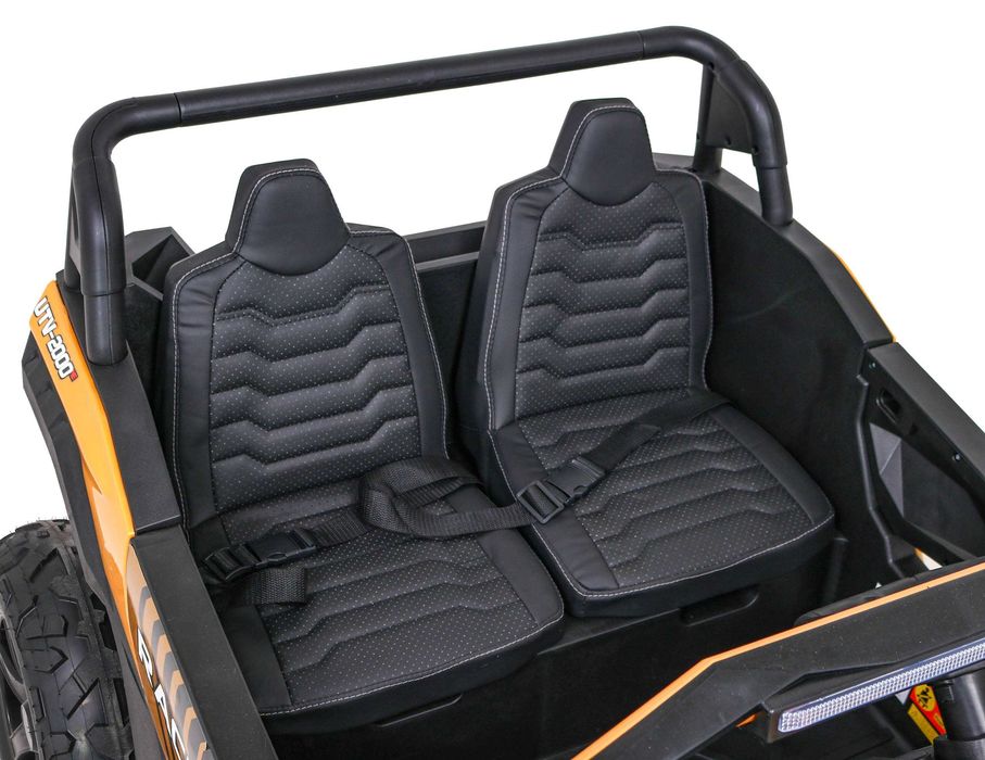 Buggy ATV Strong Racing dla 2 dzieci Złoty Pompowane koła 24V