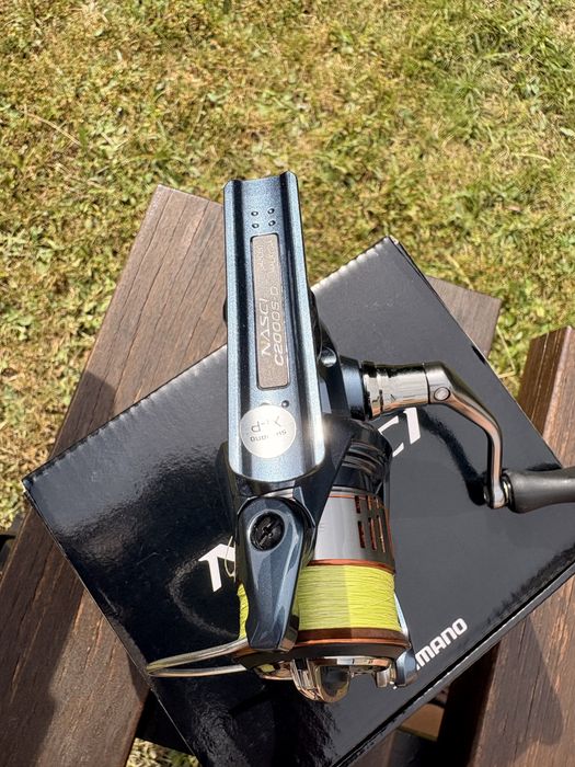 Zestaw spinningowy daiwa caldia shimano nasci
