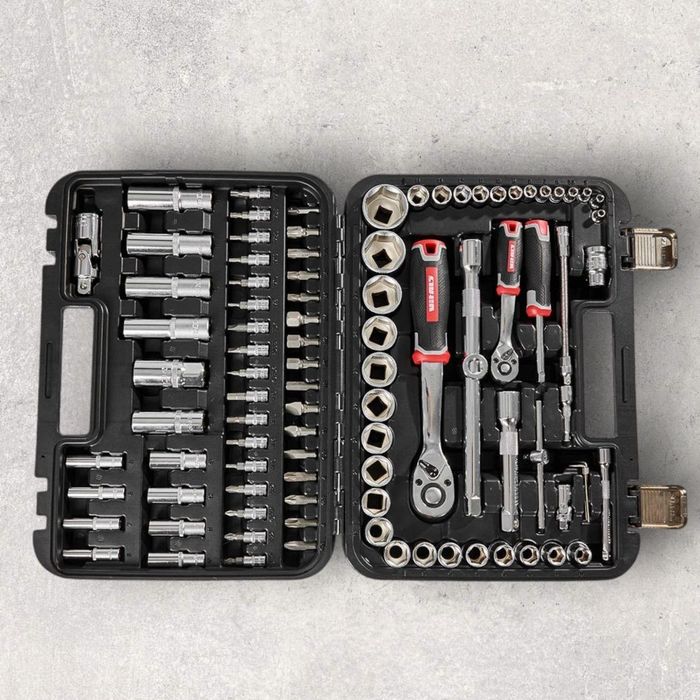 Набір інструментів та головок торцевих 94 предмети Vitals Master