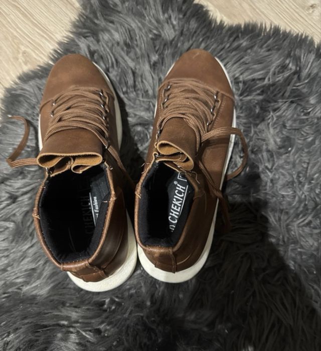 Buty Chekich Brązowe
