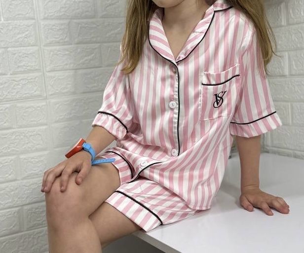 Дитяча піжама Victoria’s secret шовкова Вікторія Сікрет