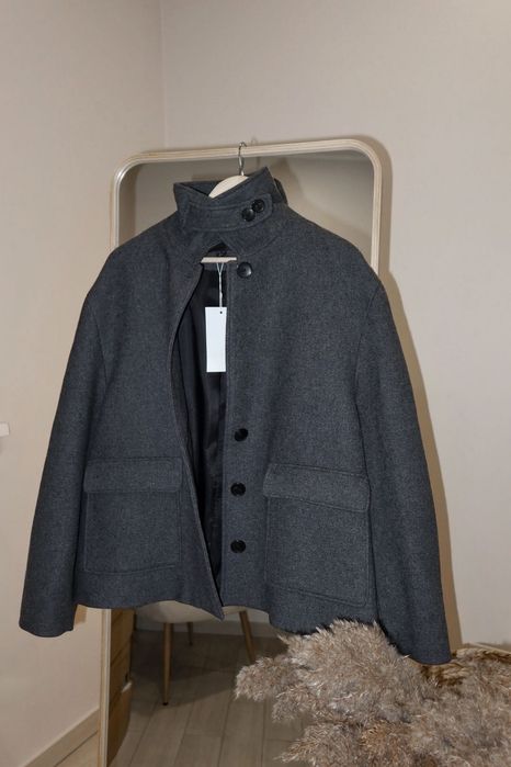 пальто коротке вовняне, Zara, S,M