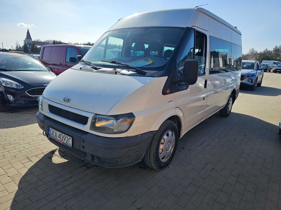 Ford Transit 2005r/pt do listopada/2.0diesel/86KM/9osobowy/1800kg hak