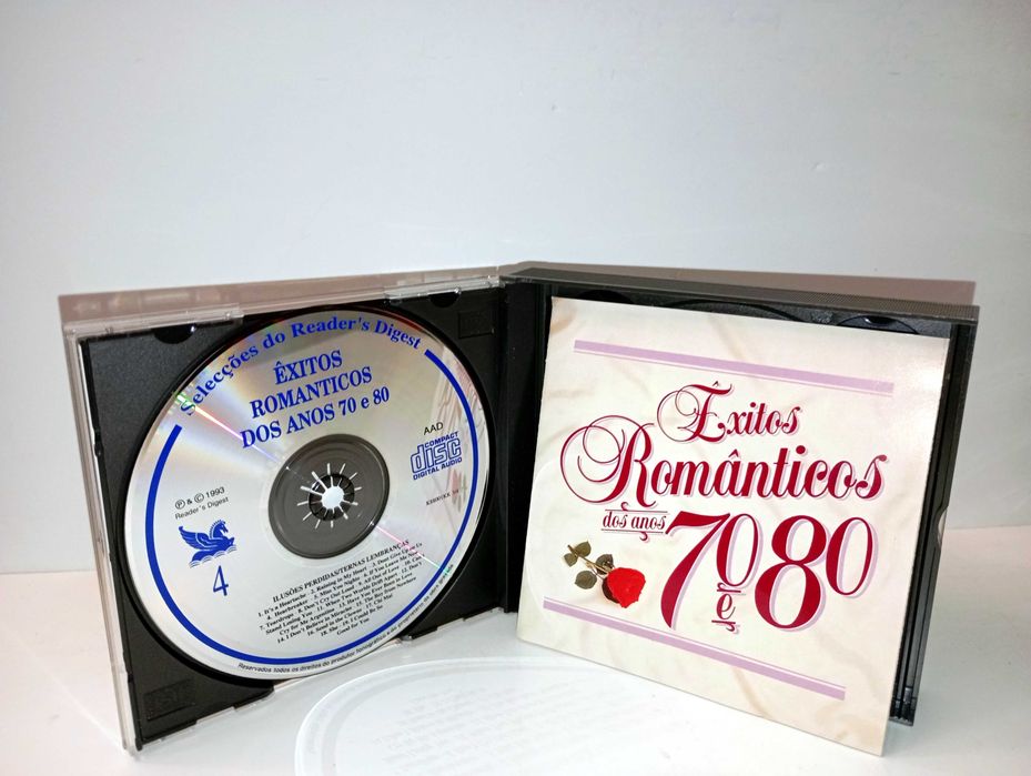 Êxitos Românticos dos anos 70 e 80 (6 discos)