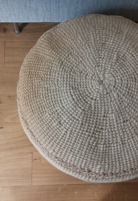 pufe em corda/sisal Zara Home