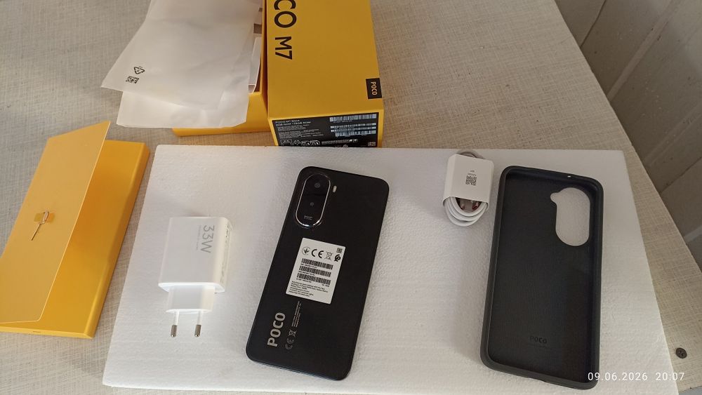 Продам Смартфон Poco M7 6/128GB Black Global EU