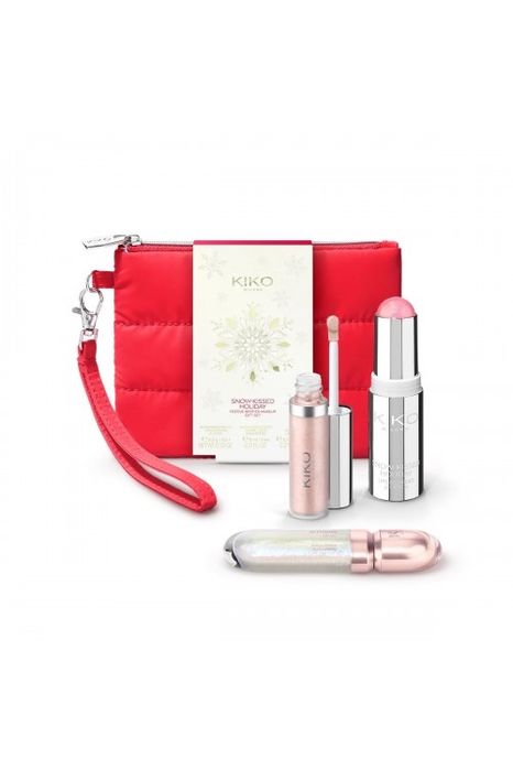 Набір kiko milano snow-kissed holiday festive besties make up gift set