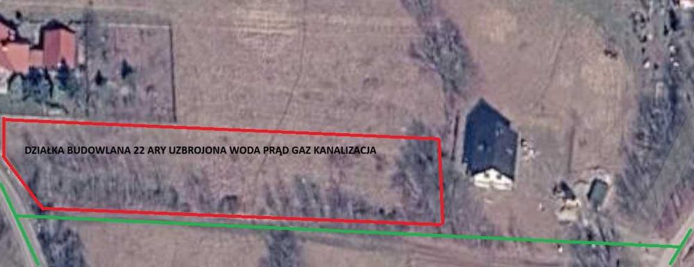 Działka Budowlana 220 m² - Stojowice koło Dobczyc - Widok 3