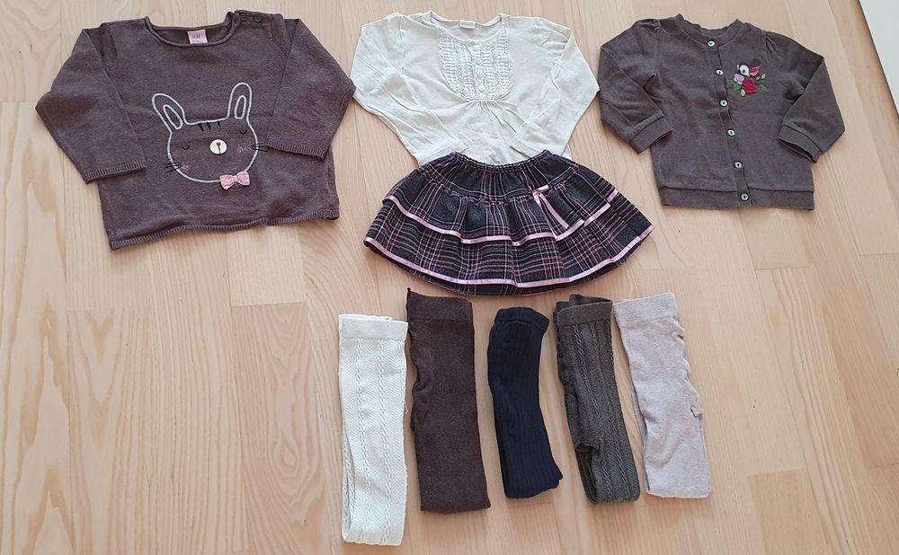 Zestaw ubrań H&M, Smyk, Cool Club i inne